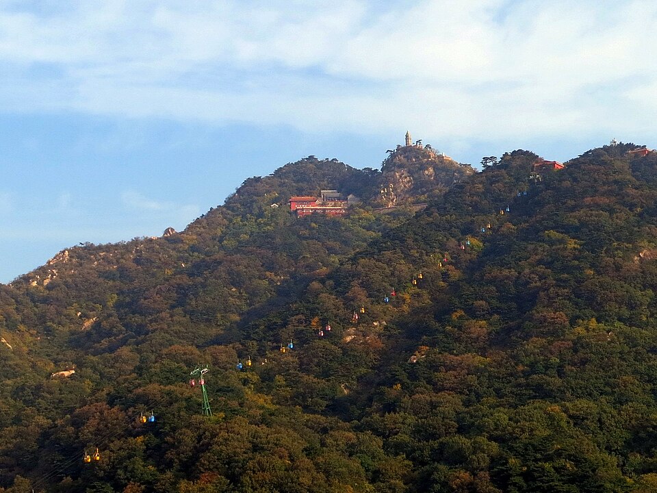 盘山山景